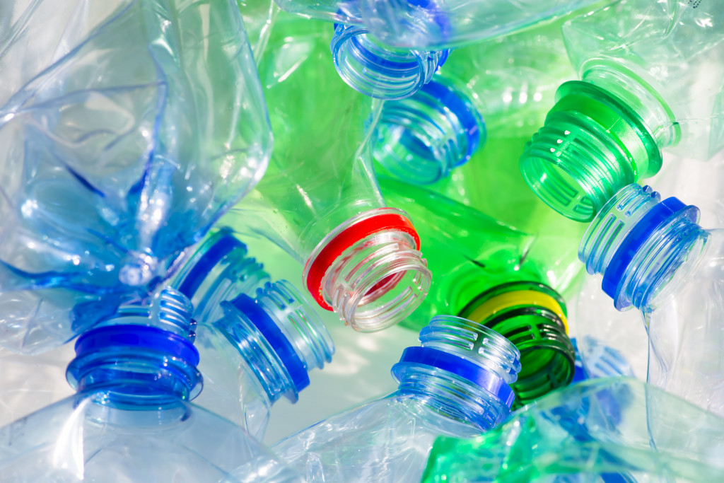 plastic bottles