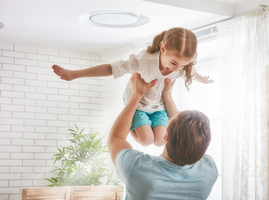 father and daughter