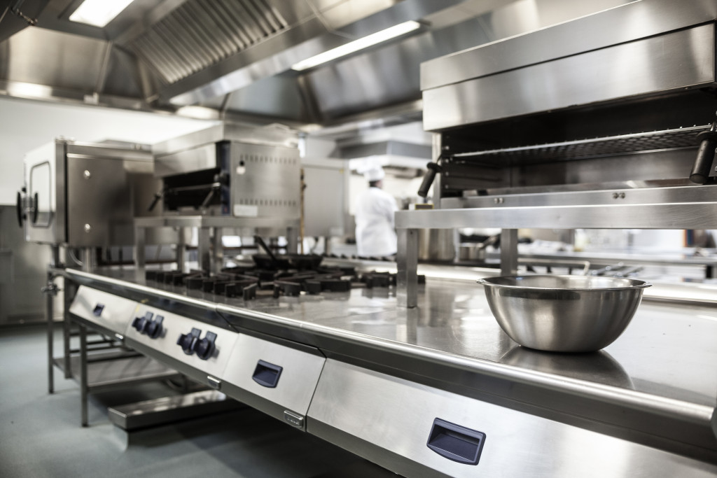 high quality stainless kitchen for restaurant